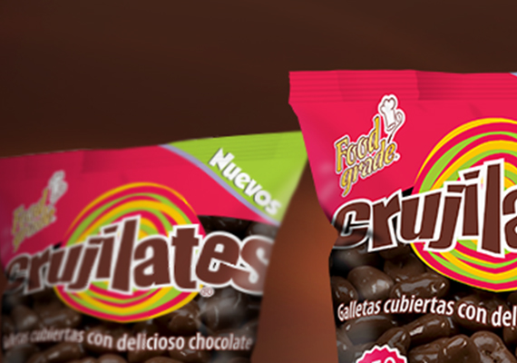 Dise&ntilde;amos la marca, el empaque y el personaje para un producto muy mexicano: galletas cubiertas de chocolate.
